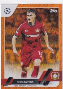 Topps UEFA CL Club Competition 22/23 No. 190 Patrik Schick Orange Jade 21/25 - Picture 1 of 2