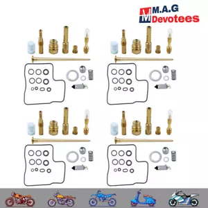 For Honda Sabre VF750 V45 4Pcs Carburetor Carb Repair Rebuild Kit Set #L39 New - Picture 1 of 11