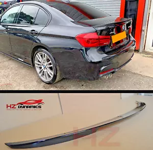 SPOILER LABBRO BAGAGLIAIO PERFORMANCE NERO LUCIDO PER BMW F30 F80 2013-18 3 SERIE 4DR UK - Foto 1 di 8
