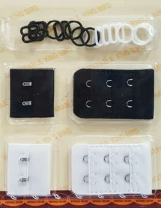 Bra Extender 3 Hooks 2 Rows Top Quality Soft Back Band Extenders for Bras - Picture 1 of 7