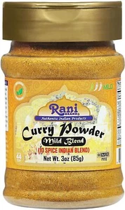 Rani Curry Powder Mild (10-Spice Authentic Indian Blend) 3oz (85g) PET Jar - Picture 1 of 9