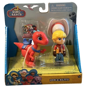 Figuras Dino Ranch 2021 ~ Jon & Blitz... embalaje en bruto - Imagen 1 de 4