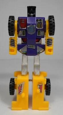 HASBRO VTG 1992 TRANSFORMERS G1 EUROPEAN CONSTRUCTICONS LOADER SCRAPPER ROBOT - Image 1 of 4