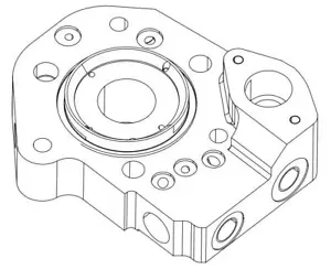CNC machining services , precision car spare parts machined 5 axis milling - Picture 1 of 12