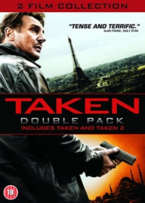 Taken / Taken 2 DVD Action & Adventure (2013) Liam Neeson Quality Guaranteed - Image 1 of 4