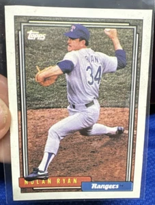 Pegatina reimpresión Topps Nolan Ryan 1992 1993 Brookshire Bros. Producido - Imagen 1 de 2