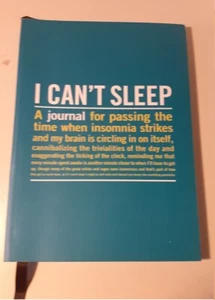 Insomnia Journal ~ I CAN'T SLEEP ~ Neu - Bild 1 von 2