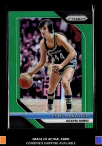 2018-19 Panini Prizm #255 Pete Maravich Prizms Green Atlanta Hawks - Bild 1 von 2