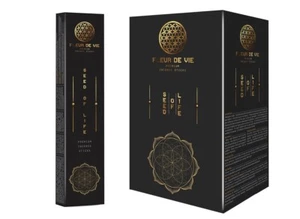 Fleur de Vie handgefertigte authentische schicke Räucherstäbchen Düfte Samen des Lebens 12er Box - Bild 1 von 1