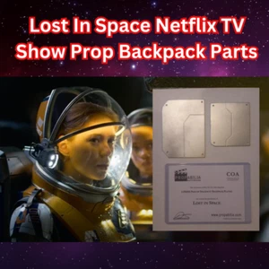 Lost In Space Netflix TV Show Prop Backpack Parts Plastic - Picture 1 of 10