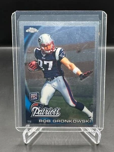 2010 TOPPS CHROME!  ROB GRONKOWSKI!  RC!  NEW ENGLAND PATRIOTS!  #C112 - Picture 1 of 2