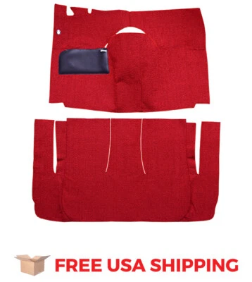 FITS 1958 Ford Club 2DR Hardtop Power Seats Cut & Sewn Loop Carpet Foto 1 de 3