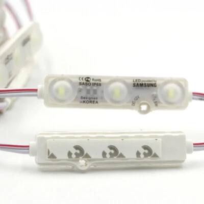 50Pcs Ultra Bright SMD 5730 LED Module Light ip68 waterproofled window light 12V - Image 1 of 4