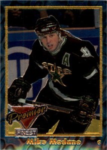 1993-94 Topps Premier Finest #6 Mike Modano - NM-MT