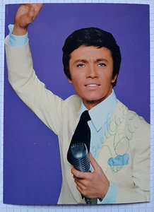 Rex Gildo original handsignierte Autogrammkarte von 1967, unverknickt - Bild 1 von 2