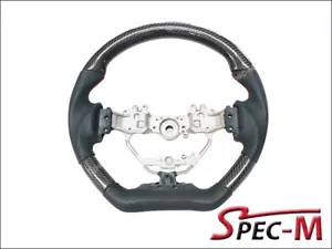 Volante de fibra de carbono con cuero para Lexus IS200t IS300h IS350 2014-2018 - Imagen 1 de 2