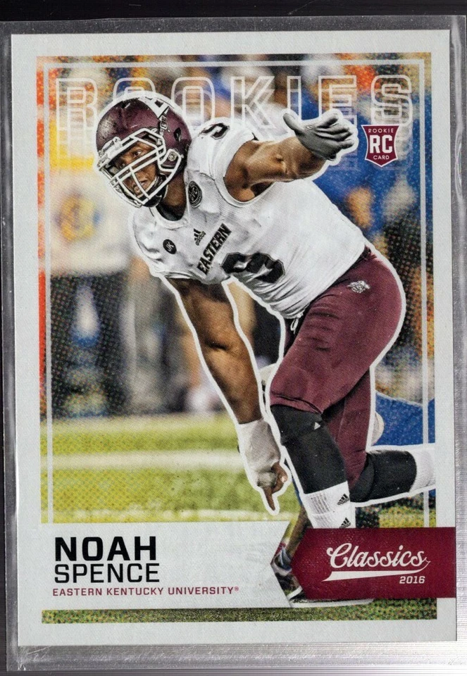 2016 Panini Classics NOAH SPENCE RC Eastern Kentucky Colonels New Orleans Saints - Image 1 of 1