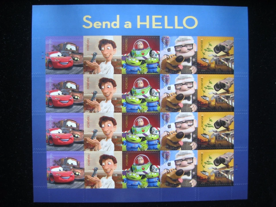 USPS Stamp Sheetlet - 2011 Send A Hello - Image 1 of 1