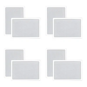 Pyle PDIW65 6.5 Inch 2 Way In Wall/Ceiling Flush Mount Stereo Speaker (4 Pack) - Picture 1 of 4