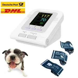 Digital Veterinär Blutdruck Monitor NIBP 3 Größe Manschetten Hundekatze VET - Picture 1 of 13