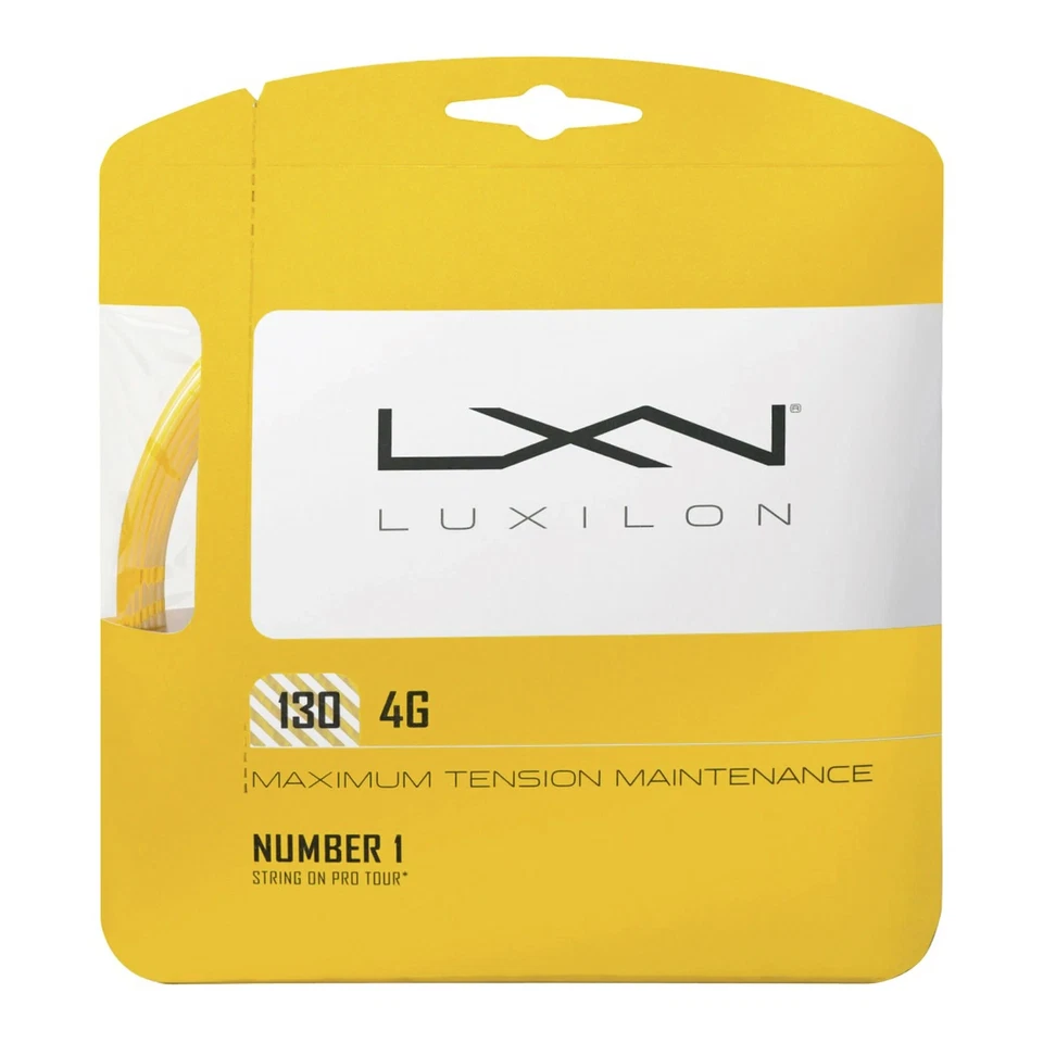 Luxilon 4G 130 Tennissaiten-Set - Gold
