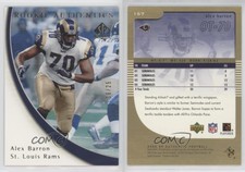 2005 SP Authentic Rookie Authentics Gold /25 Alex Barron #157 Rookie RC