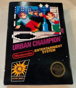 Urban Champion (Nintendo Entertainment System, 1986) Caja y juego Hangtab - Imagen 1 de 9