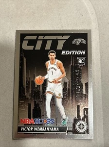 2023-24 Panini NBA Hoops Premium Stock - City Edition #25 Victor Wembanyama (RC) - Bild 1 von 6