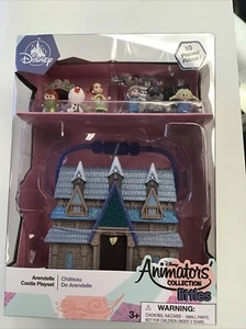 NUOVO DISNEY Store Animatori Piccoli Arendelle FROZEN Castello Playset ELSA ANNA - Foto 1 di 6
