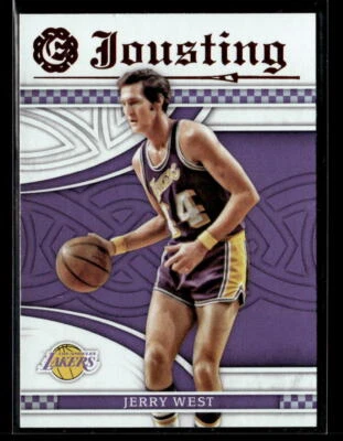 Jerry West 2016-17 Panini Excalibur #24 Jousting Los Angeles Lakers - Image 1 of 2
