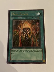 Yu-Gi-Oh! TCG Mage Power Labyrinth of Nightmare LON-050 1. Auflage Ultra Rare - Bild 1 von 2