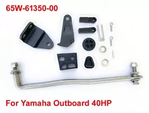 Steering Guide Link Rod Arm Kit For Yamaha Outboard engine 40HP 65W-61350-00 US - Foto 1 di 1