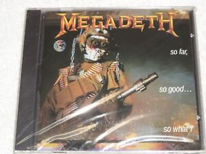 MEGADETH SO WEIT, SO GUT, SO WAS! CD 1988 NEUWERTIG NEU VERSIEGELTE KOPIE