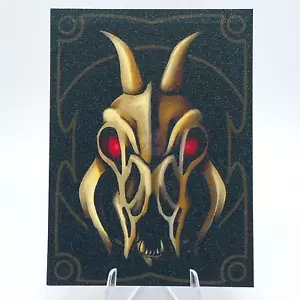 Bakugan Custom Card "Doom" Gate Cards Metal Sand Coated Surface For Bakugan - Picture 1 of 6