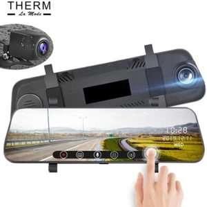 Dash Cameras, Mirror Dash Cam Front and Rear, 9.66’’ Full HD Touch Screen 1080P - Picture 1 of 9