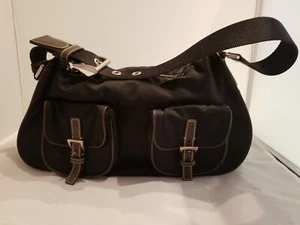 Prada Schultertasche schwarz Nylon - Bild 1 von 8