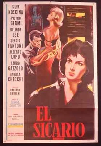 BLOOD FEUD * IL SICARIO (1961) * BELINDA LEE * SYLVA KOSCINA * ARGENTINA 1s POST - Imagen 1 de 1