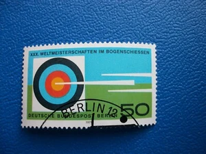 Berlino, 1979, Michel: 599, Campionati mondiali di tiro con l'arco, Berlino, timbrato - Foto 1 di 1
