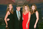 Model Elle Macpherson, Host Jay Leno, And Models Rachel Hunter An- Old Tv Photo