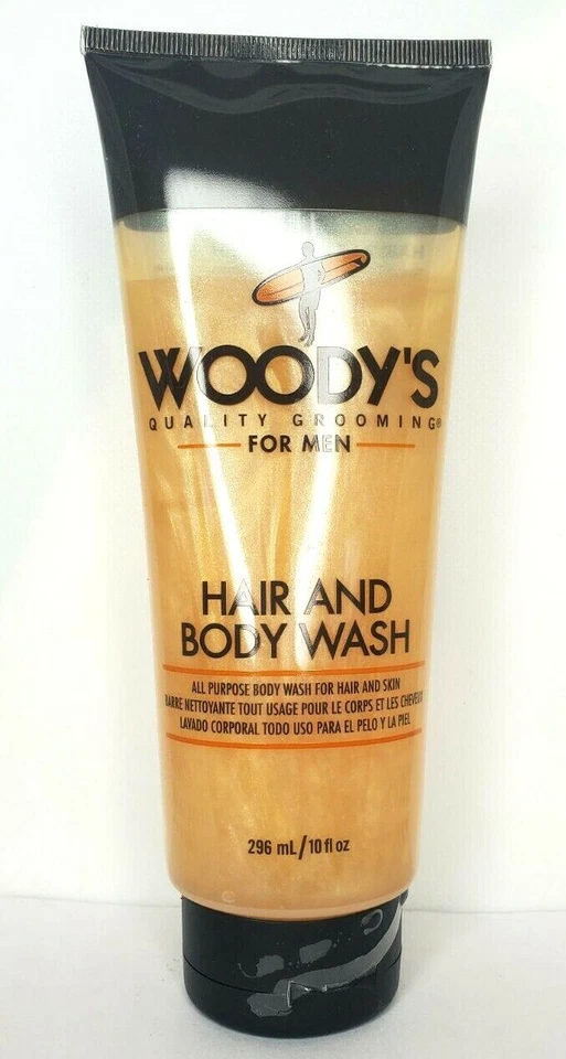 Woody's para hombre LAVADO DE CABELLO Y CUERPO todo uso 10 oz (617) Foto 1 de 1