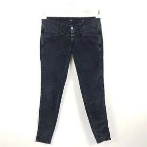 Closed Samt Jeans Pedal Star Damen W28 L32 Schwarz Slim Samthose Hose - Picture 1 of 7