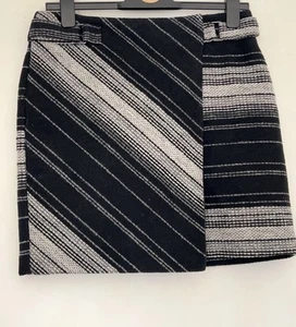 George Black Mix Skirt Size 10 - Picture 1 of 5