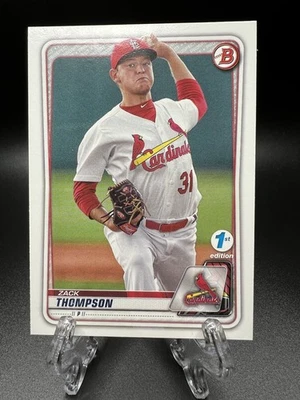 2020 Bowman 1st Edition - Zack Thompson #BFE-6 - Image 1 of 2