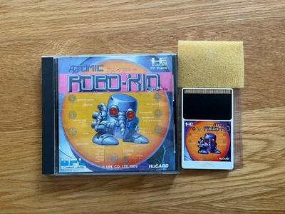 Atomic Robo-Kid JPN NEC TurboGrafx PC Engine Turbo Duo Arcade Shooter - Image 1 of 4