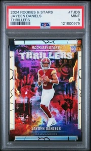 2024 Panini Rookies & Stars Jayden Daniels Thrillers Rookie RC PSA 9 - Bild 1 von 1