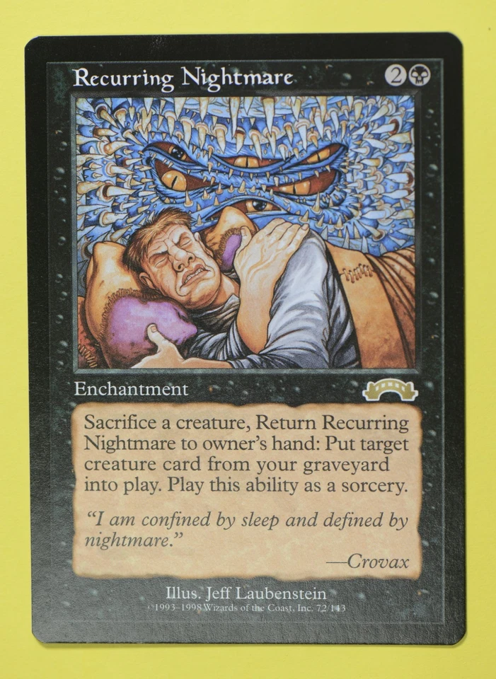 MTG - Recurring Nightmare Exodus Regular - LP - Image 1 of 2