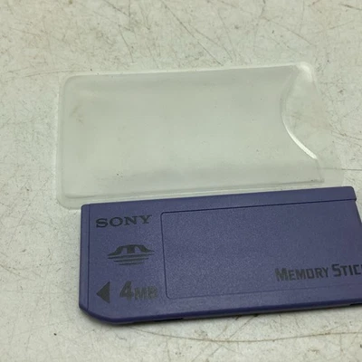 Sony Genuine Memory Stick 4MB MEGABYTE MSA-4A Camera Memory Card - Image 1 of 4