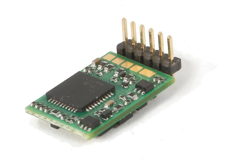 Roco 10887 6-poliger Decoder, abgewinkelte Stifte (NEM 651) — 第 1/1 张图片