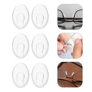  50 Pairs Transparent Nose Pads Eyeglass Cushion Eyeglasses Replacement - Picture 1 of 12
