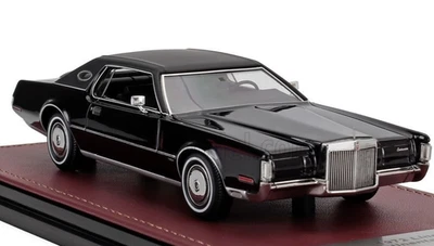 wonderful resin-modelcar 1/43 LINCOLN CONTINENTAL MK IV 1972 -black - Image 1 of 3